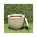 Vaso Polietileno Com Prato Para Plantas