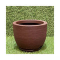 Vaso Polietileno Com Prato Para Plantas