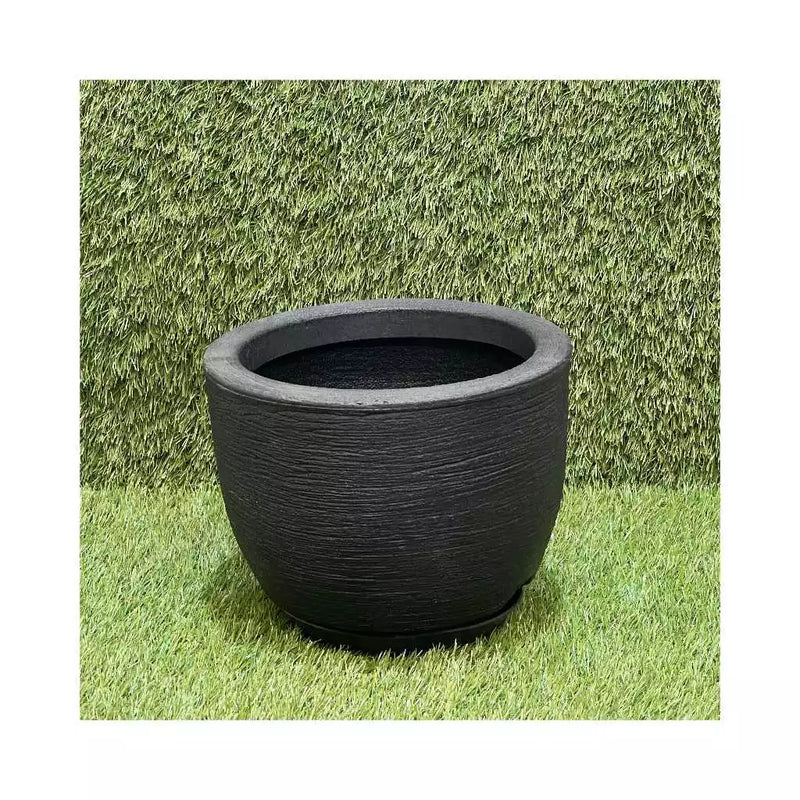 Vaso Polietileno Com Prato Para Plantas